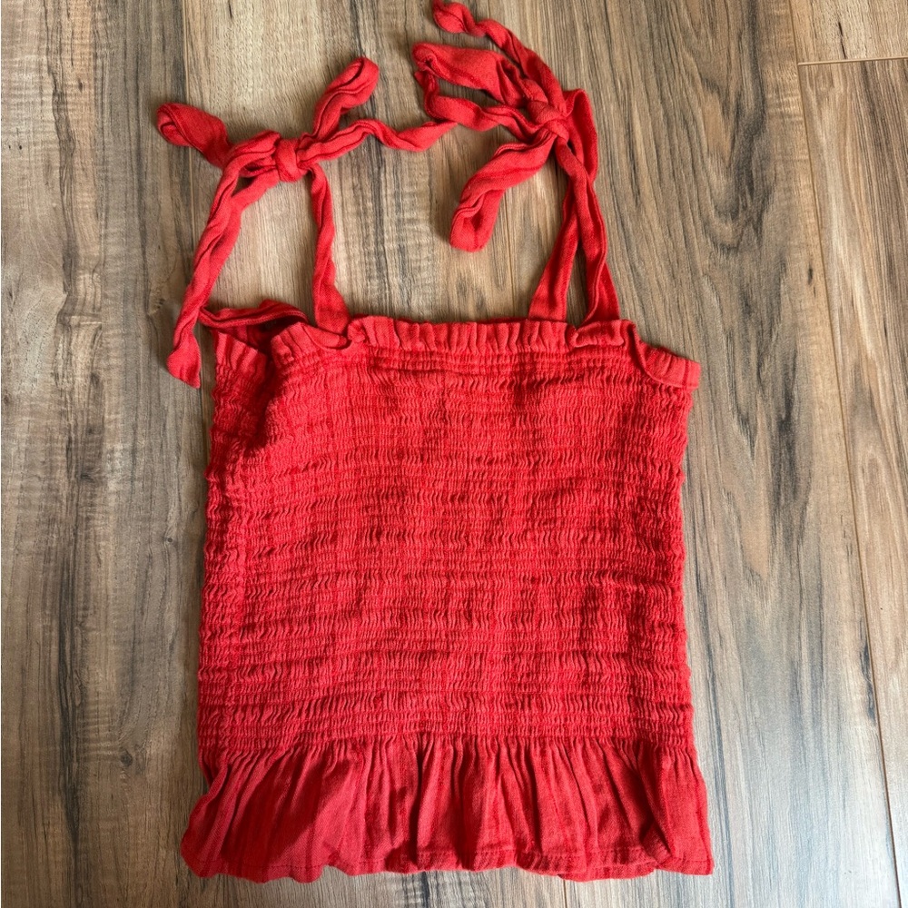 Billabong Scarlet Smocked Top